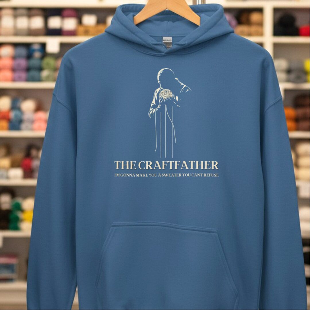 The Craftfather Indigo Blue Hoodie.jpg