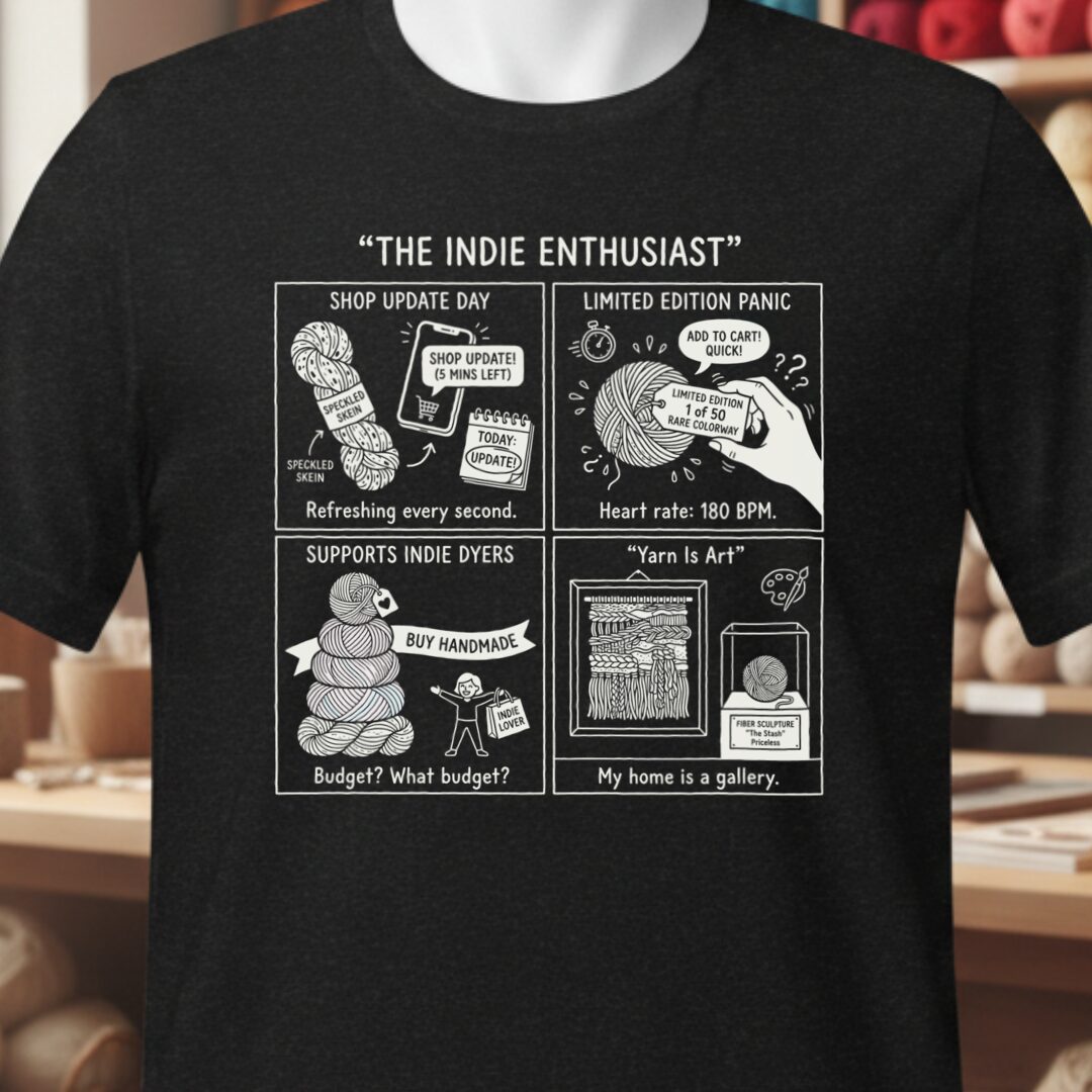 The Indie Enthusiast T-Shirt Black t-shirt