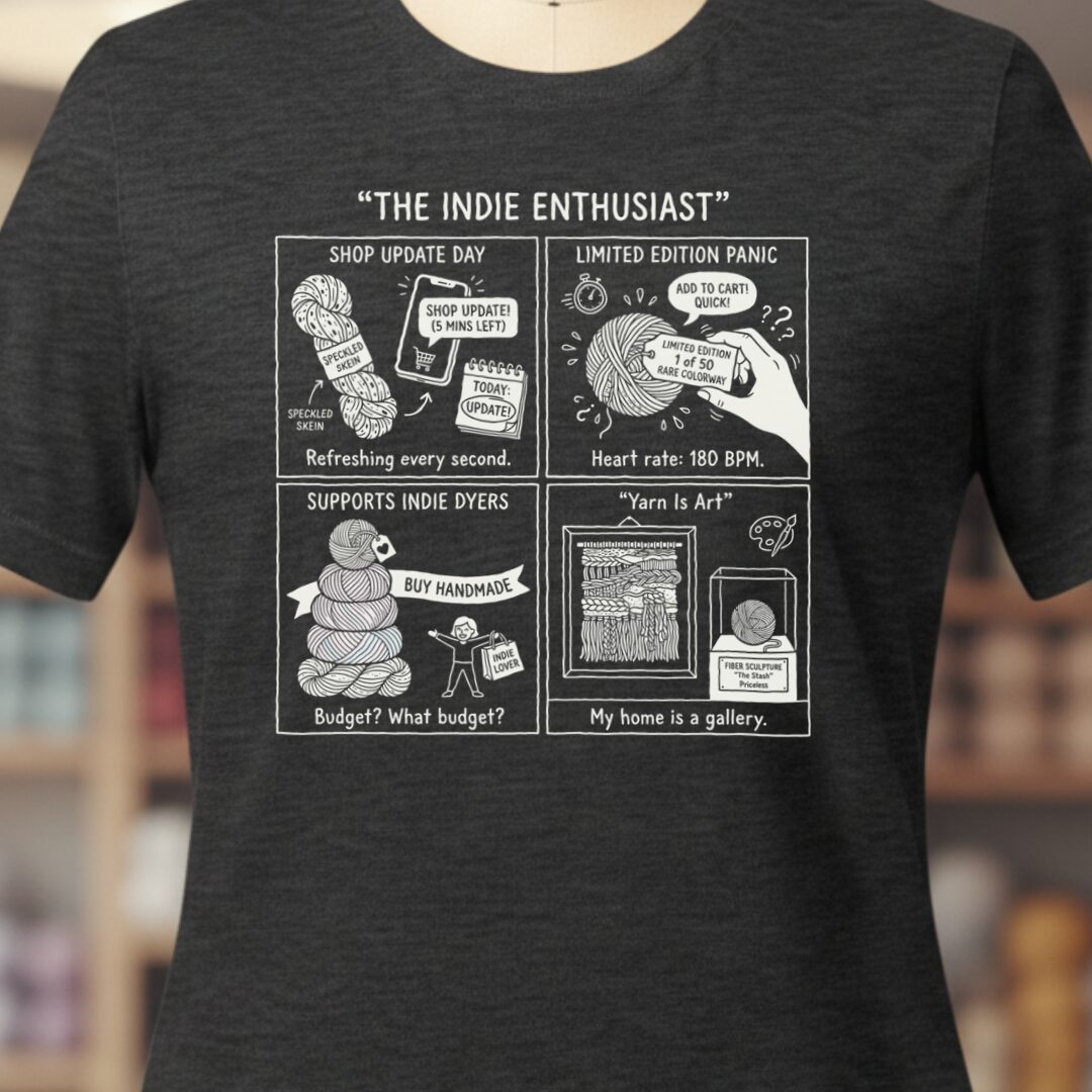 The Indie Enthusiast T-Shirt Dark Grey t-shirt