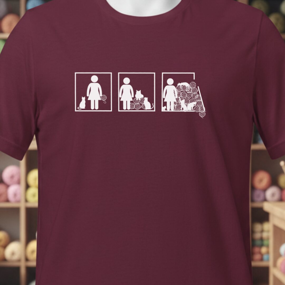 The Inevitable Escalation T-Shirt Maroon t-shirt
