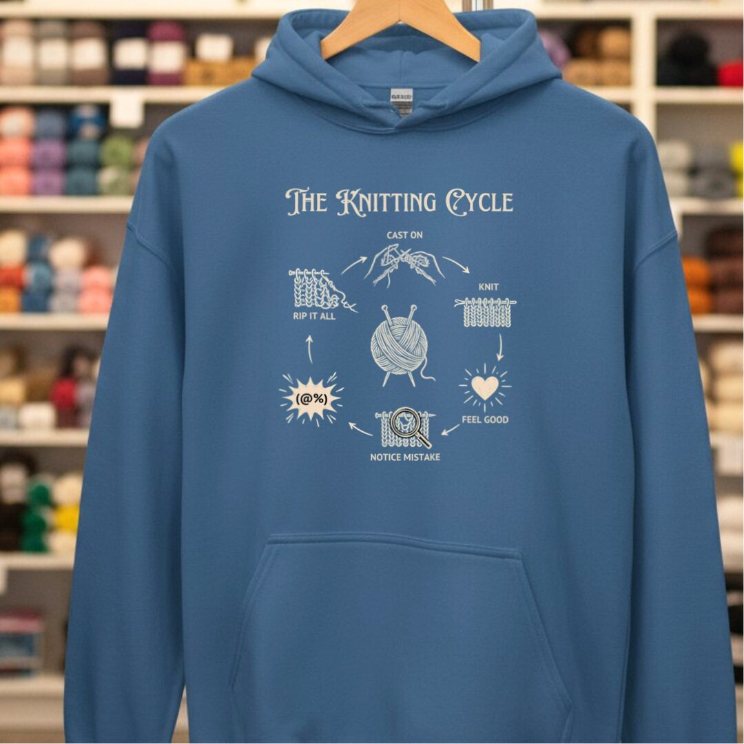 The Knitting Cycle Indigo Blue Hoodie.jpg