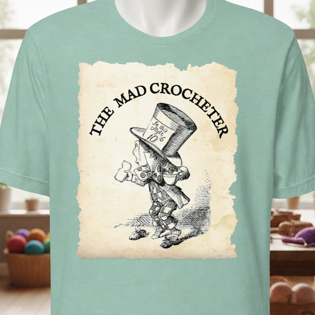 The Mad Crocheter T-Shirt Sea Breeze t-shirt