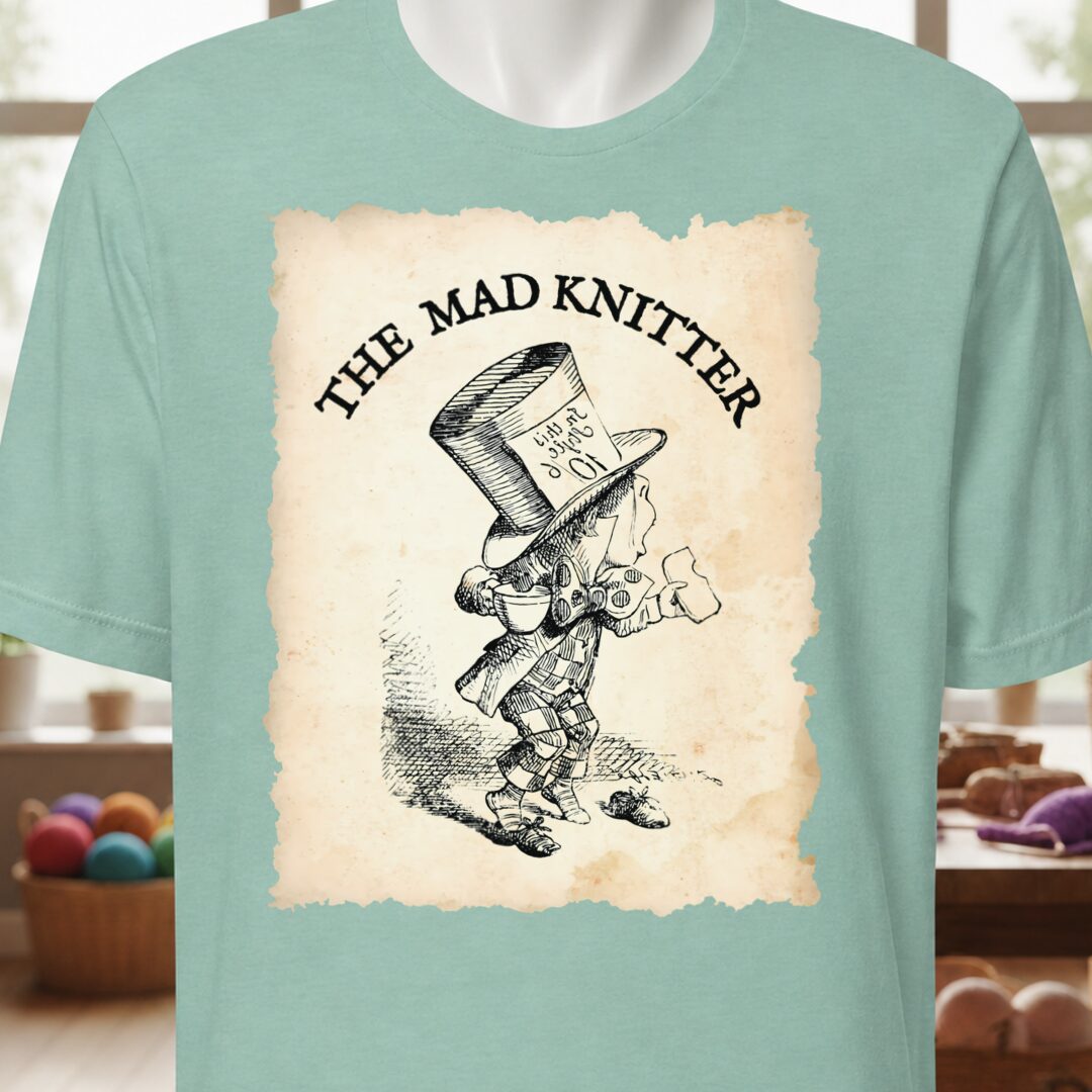 The Mad Knitter T-Shirt Sea Breeze t-shirt