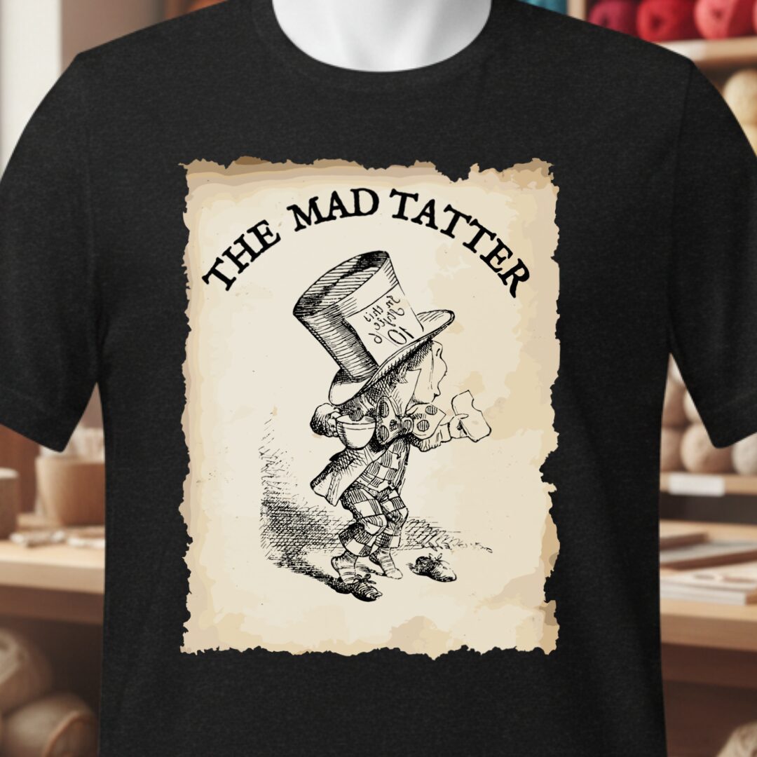 The Mad Tatter T-Shirt Black t-shirt