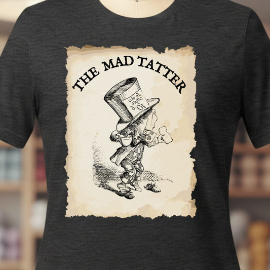 The Mad Tatter T-Shirt Dark Grey t-shirt