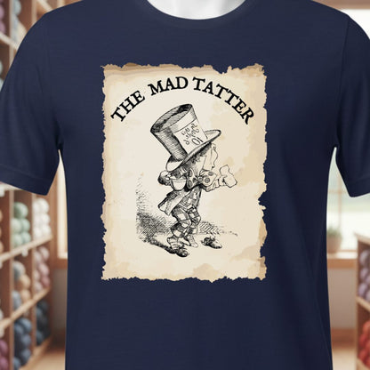 The Mad Tatter T-Shirt Navy t-shirt