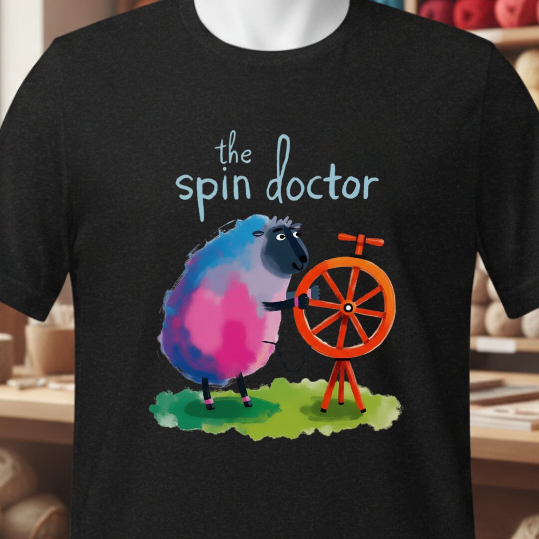 The Spin Doctor T-Shirt Black t-shirt
