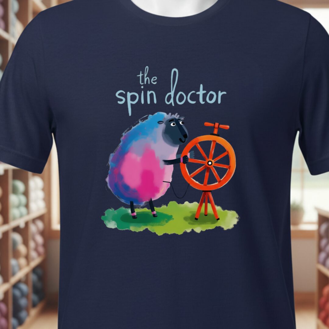 The Spin Doctor T-Shirt Navy t-shirt