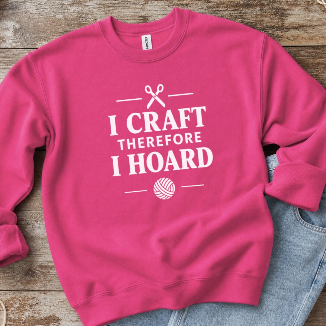 Therefore Sweatshirt Bright Pink t-shirt