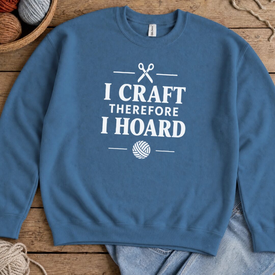 Therefore Sweatshirt Indigo Blue t-shirt