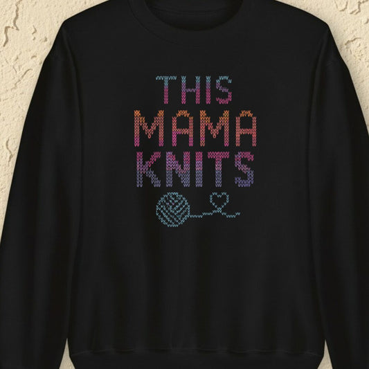 This Mama Knits Black Sweatshirt.jpg