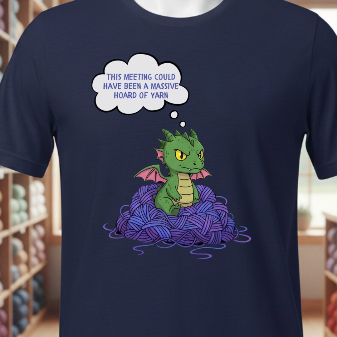 This Meeting T-Shirt Navy t-shirt