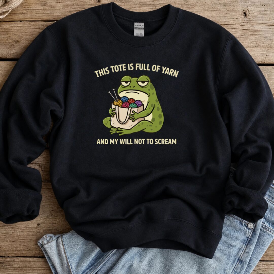 This Tote Sweatshirt Black t-shirt