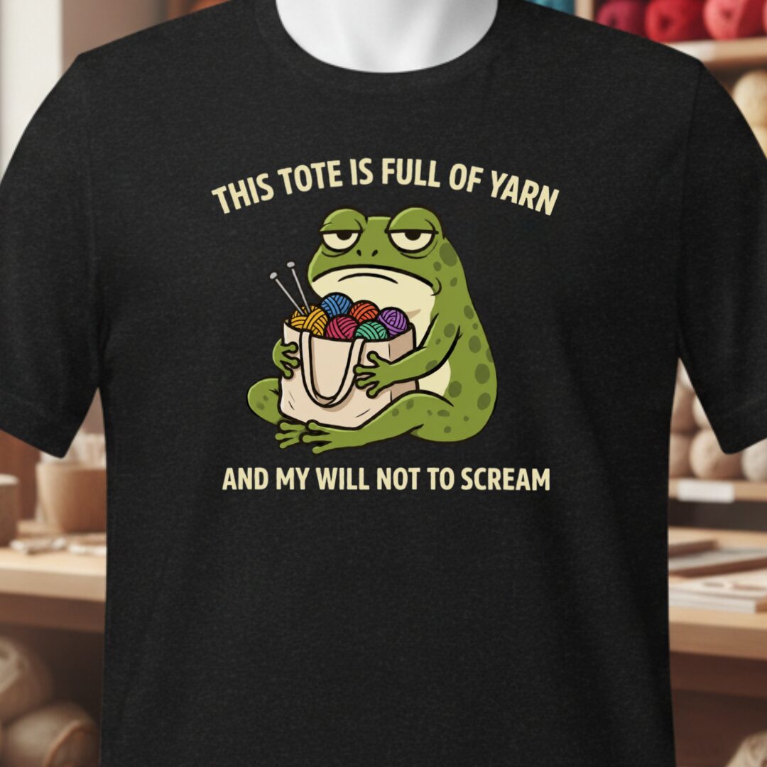 This Tote T-Shirt Black t-shirt