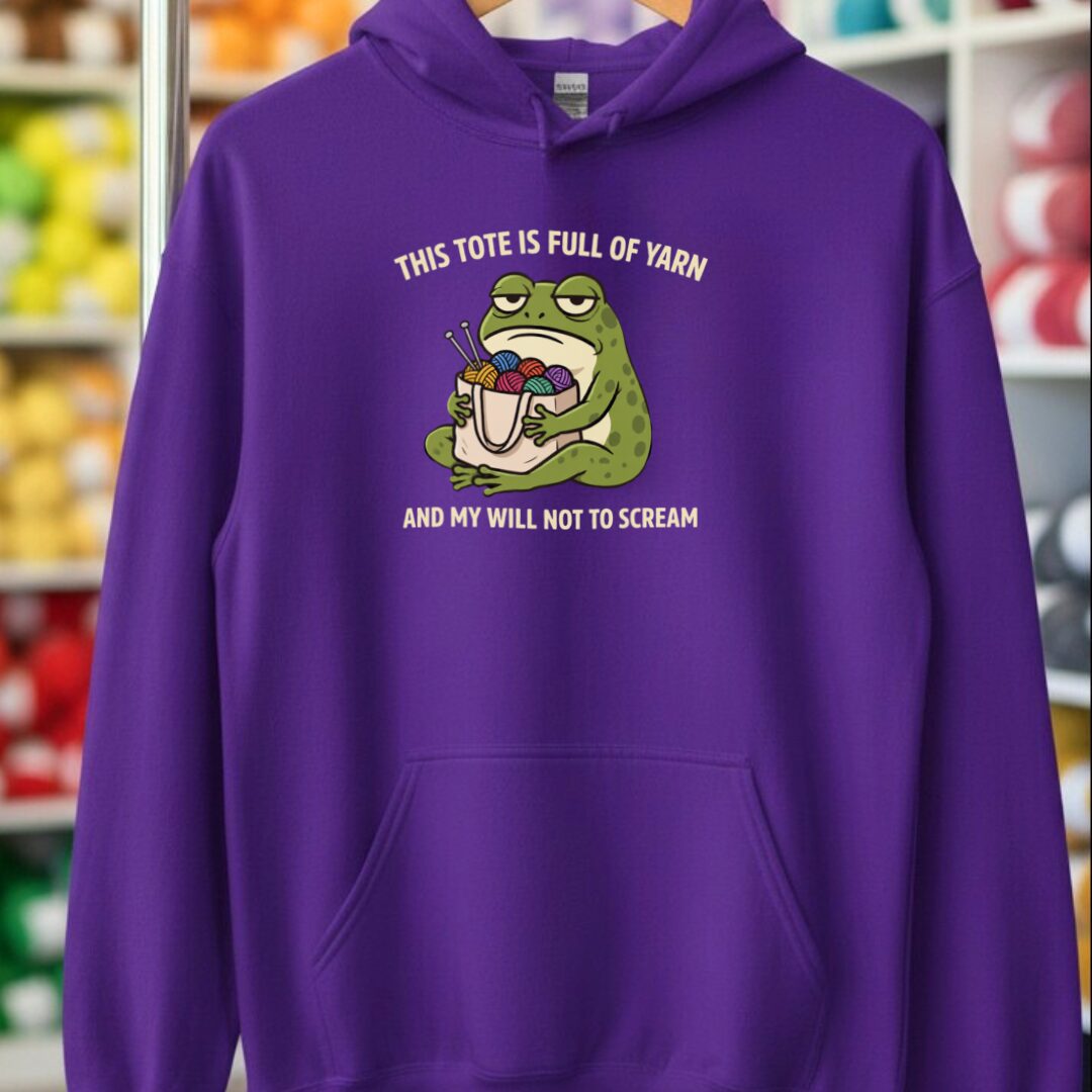 This Tote Hoodie Purple t-shirt