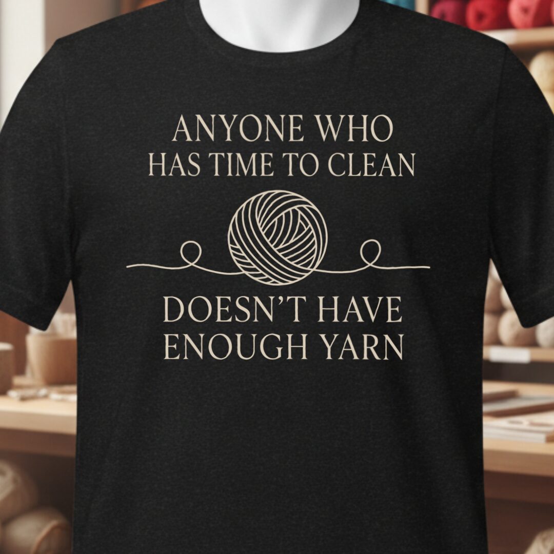 Time To Clean Black T-Shirt.jpg