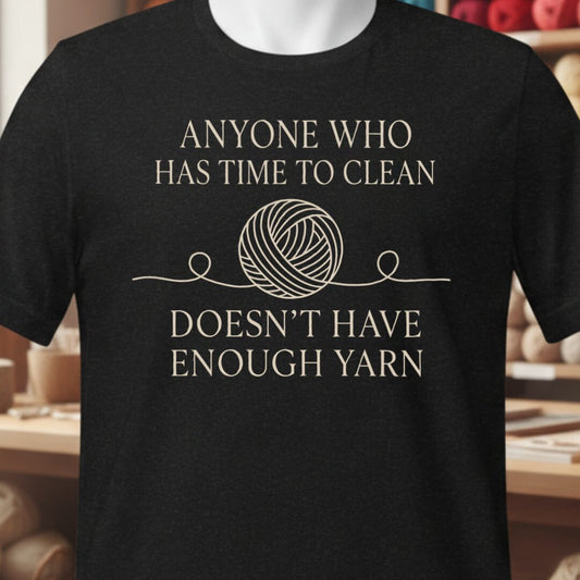 Time To Clean Black T-Shirt.jpg