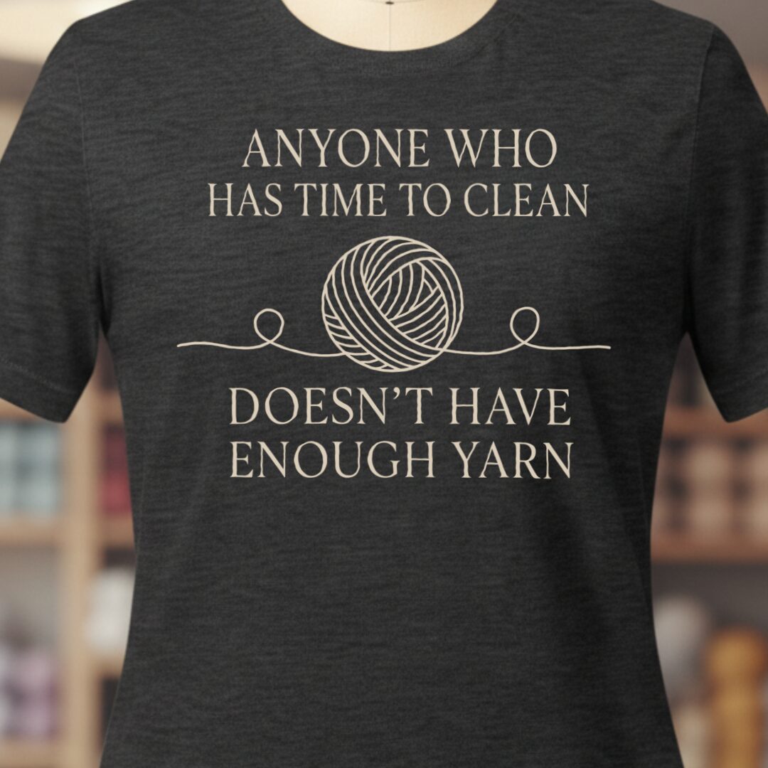 Time To Clean Dark Grey T-Shirt.jpg