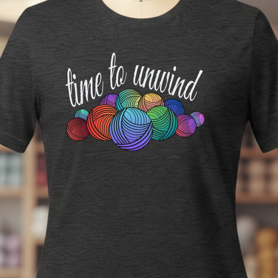 Time To Unwind T-Shirt Dark Grey t-shirt