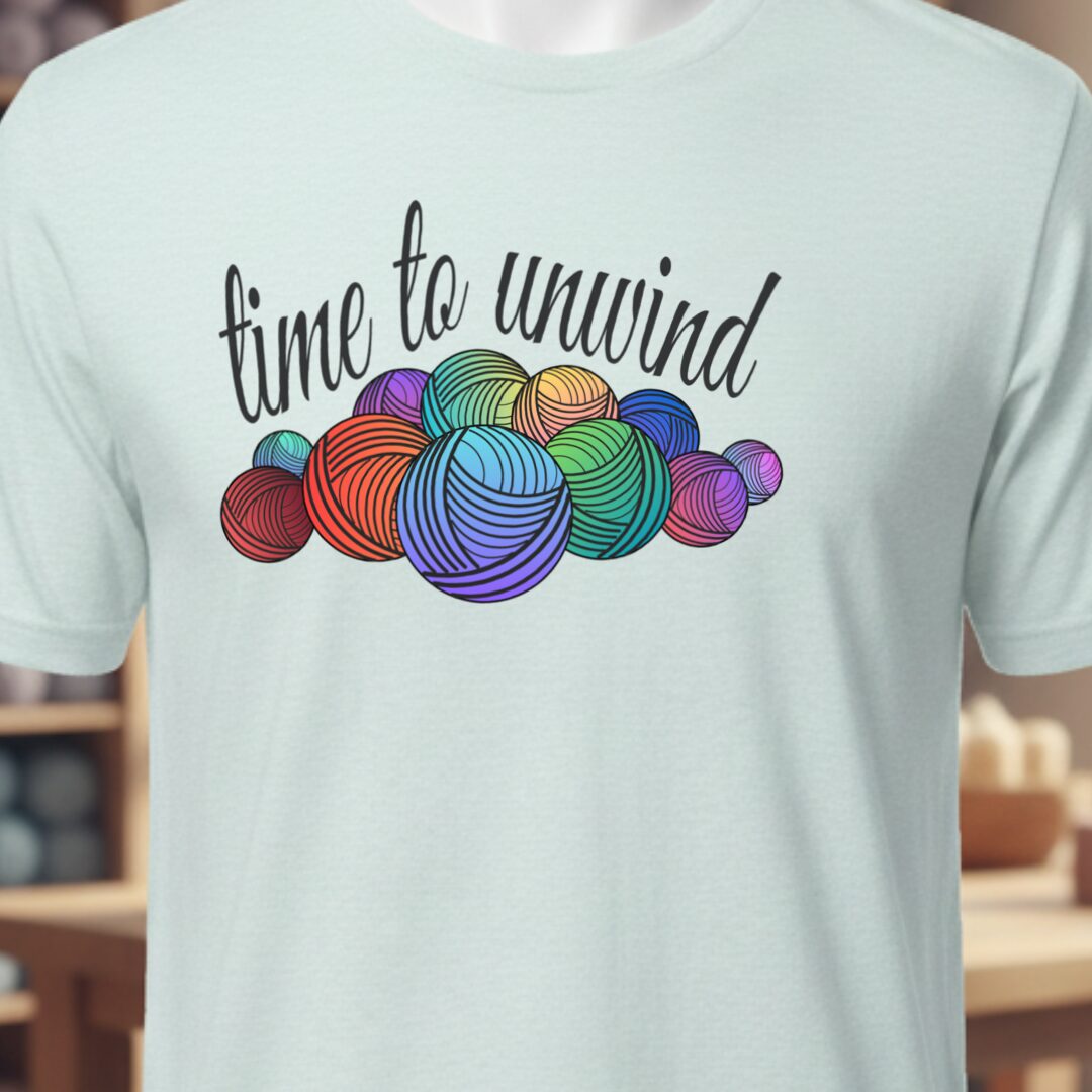 Time To Unwind T-Shirt Ice Blue t-shirt