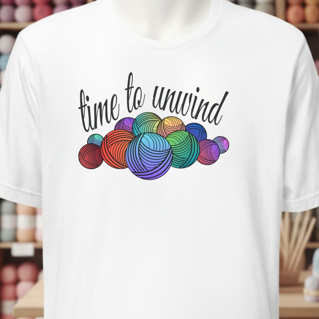 Time To Unwind T-Shirt White t-shirt