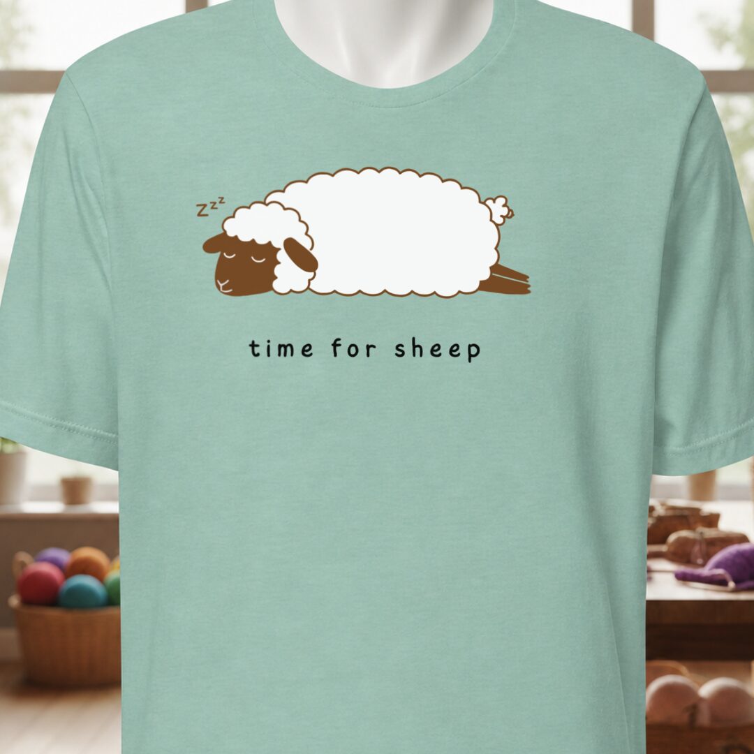 Time for Sheep T-Shirt Sea Breeze t-shirt