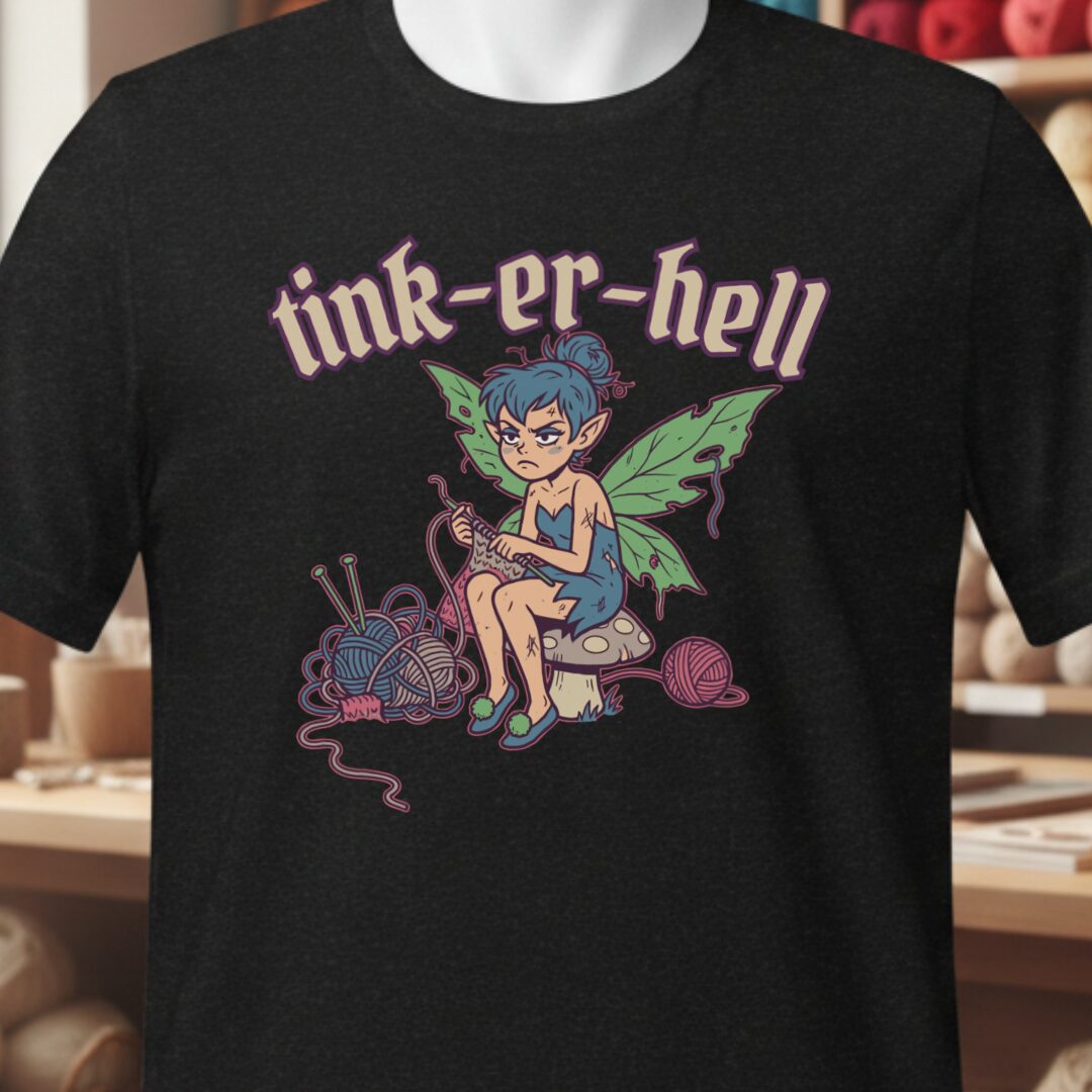 Tink-er-hell T-Shirt Black t-shirt