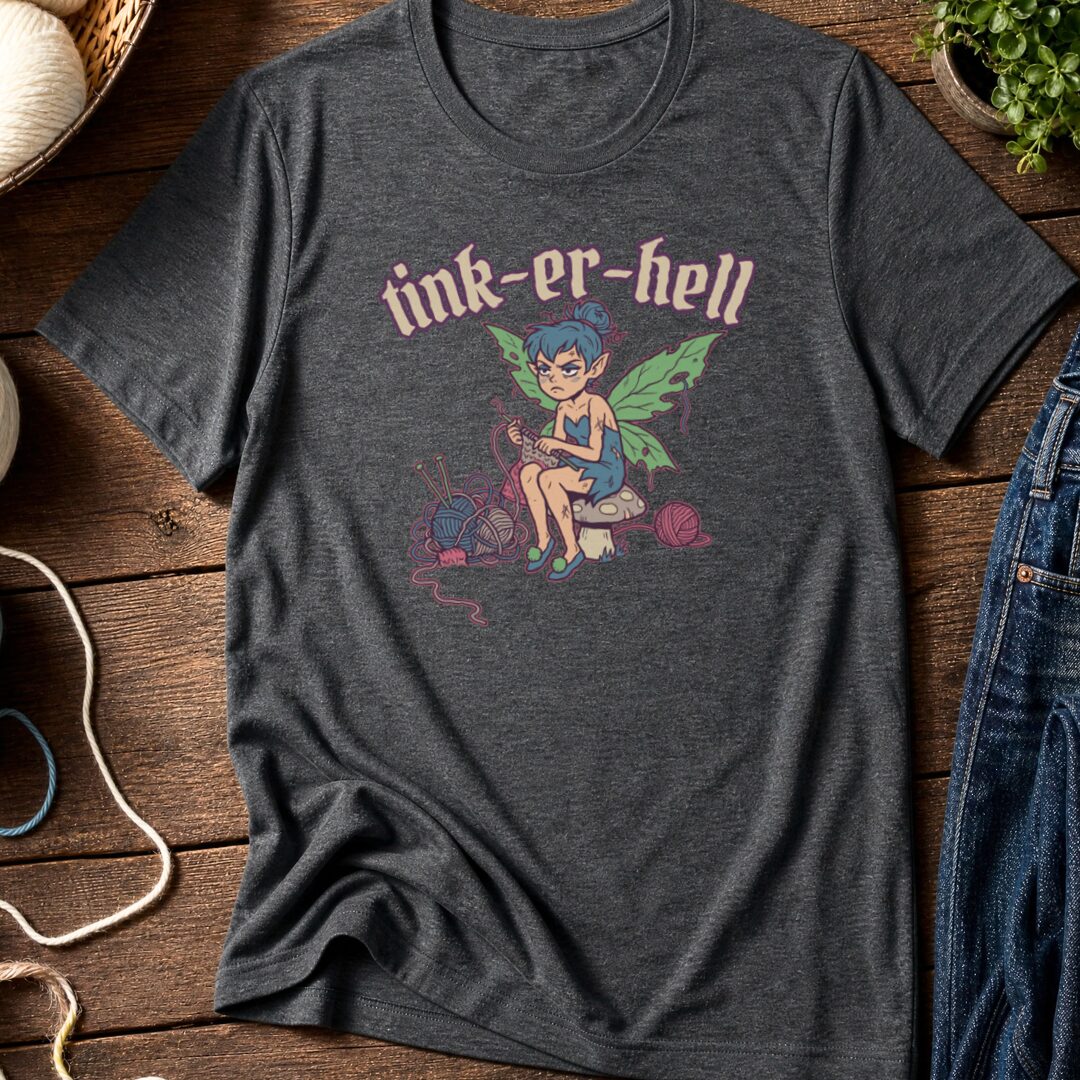 Tink-er-hell T-Shirt Dark Grey t-shirt