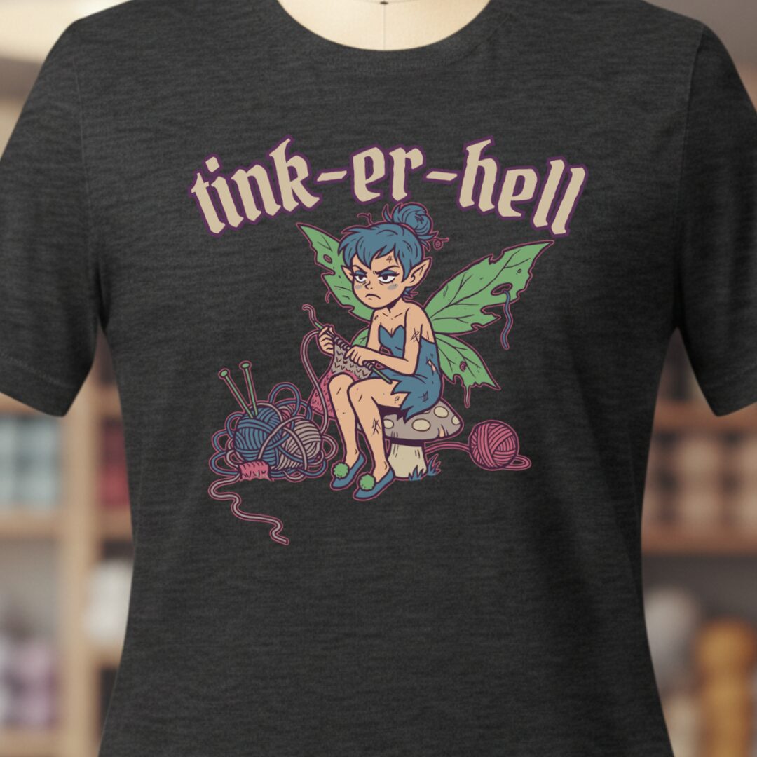 Tink-er-hell T-Shirt Dark Grey t-shirt