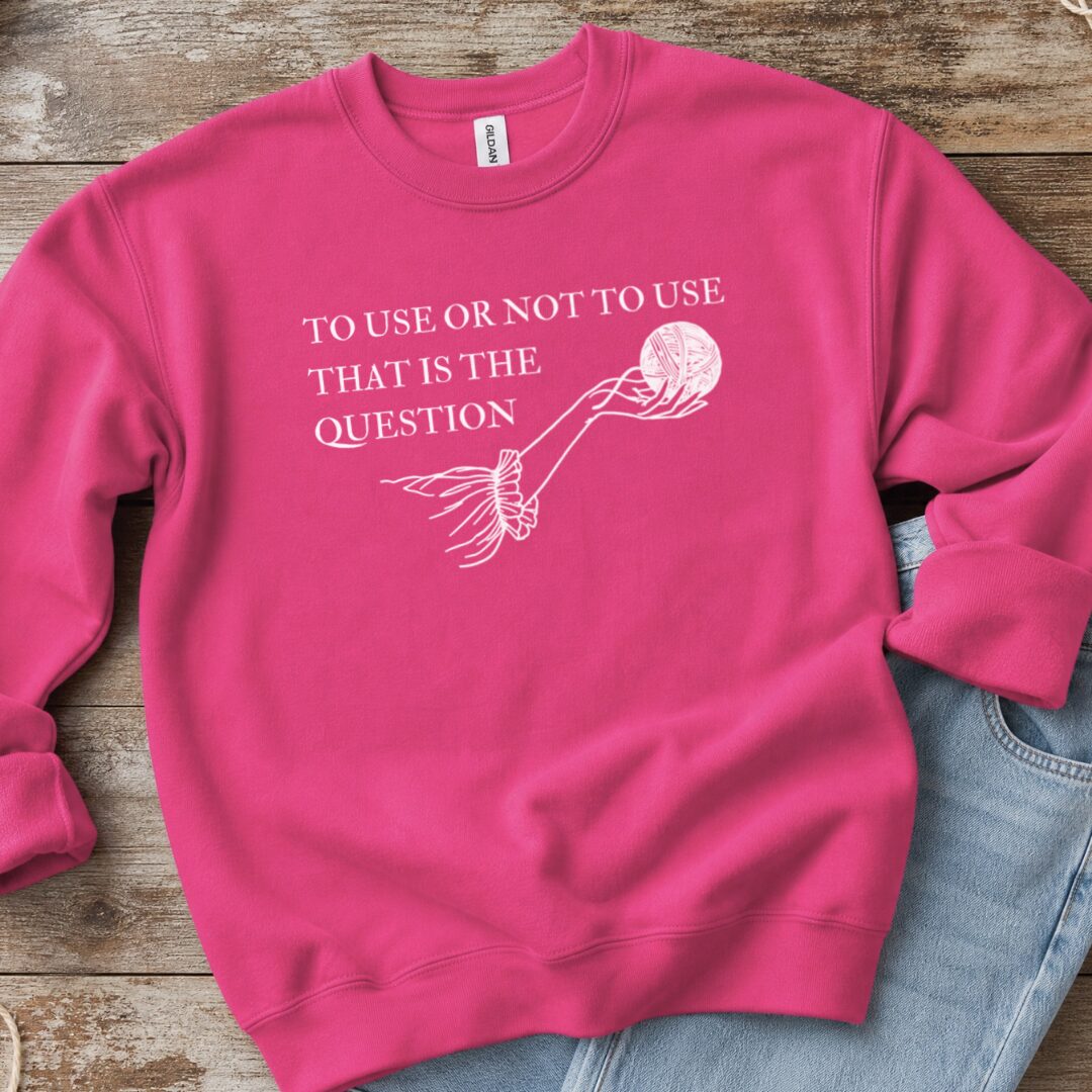 To Use Sweatshirt Bright Pink t-shirt