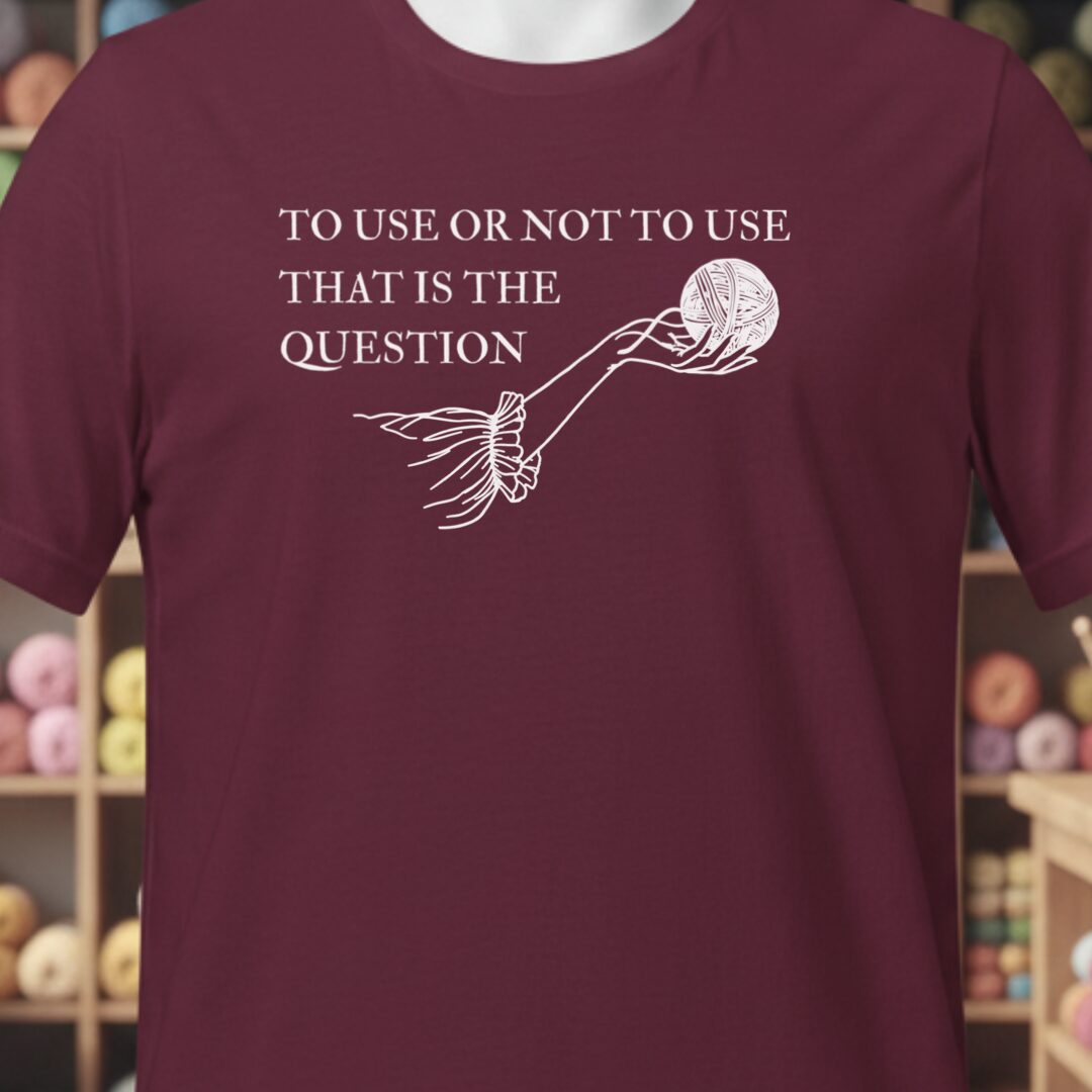 To Use T-Shirt Maroon t-shirt