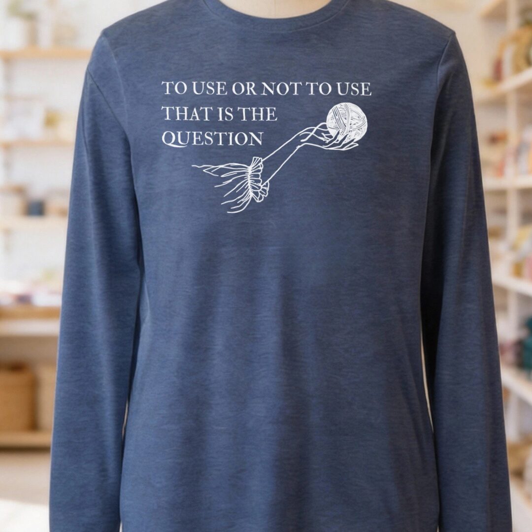 To Use Long Sleeve Tee Navy t-shirt
