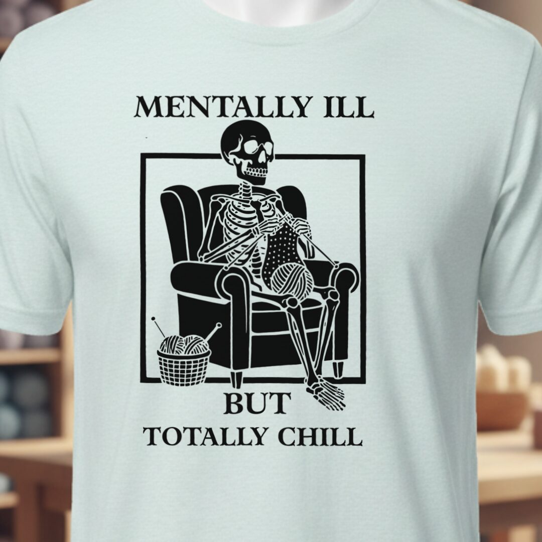 Totally Chill T-Shirt Ice Blue t-shirt