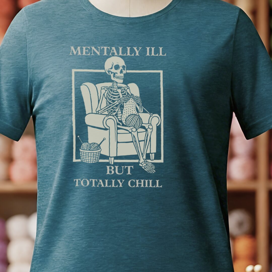 Totally Chill T-Shirt Teal Blue t-shirt