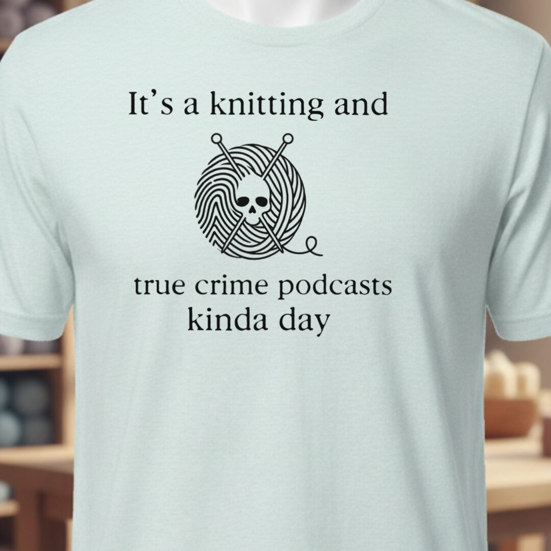 True Crime T-Shirt Ice Blue t-shirt