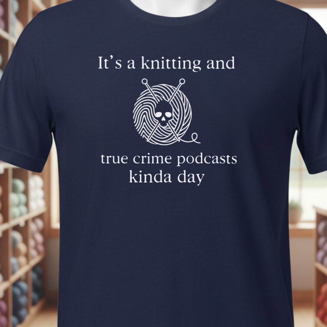 True Crime T-Shirt Navy t-shirt