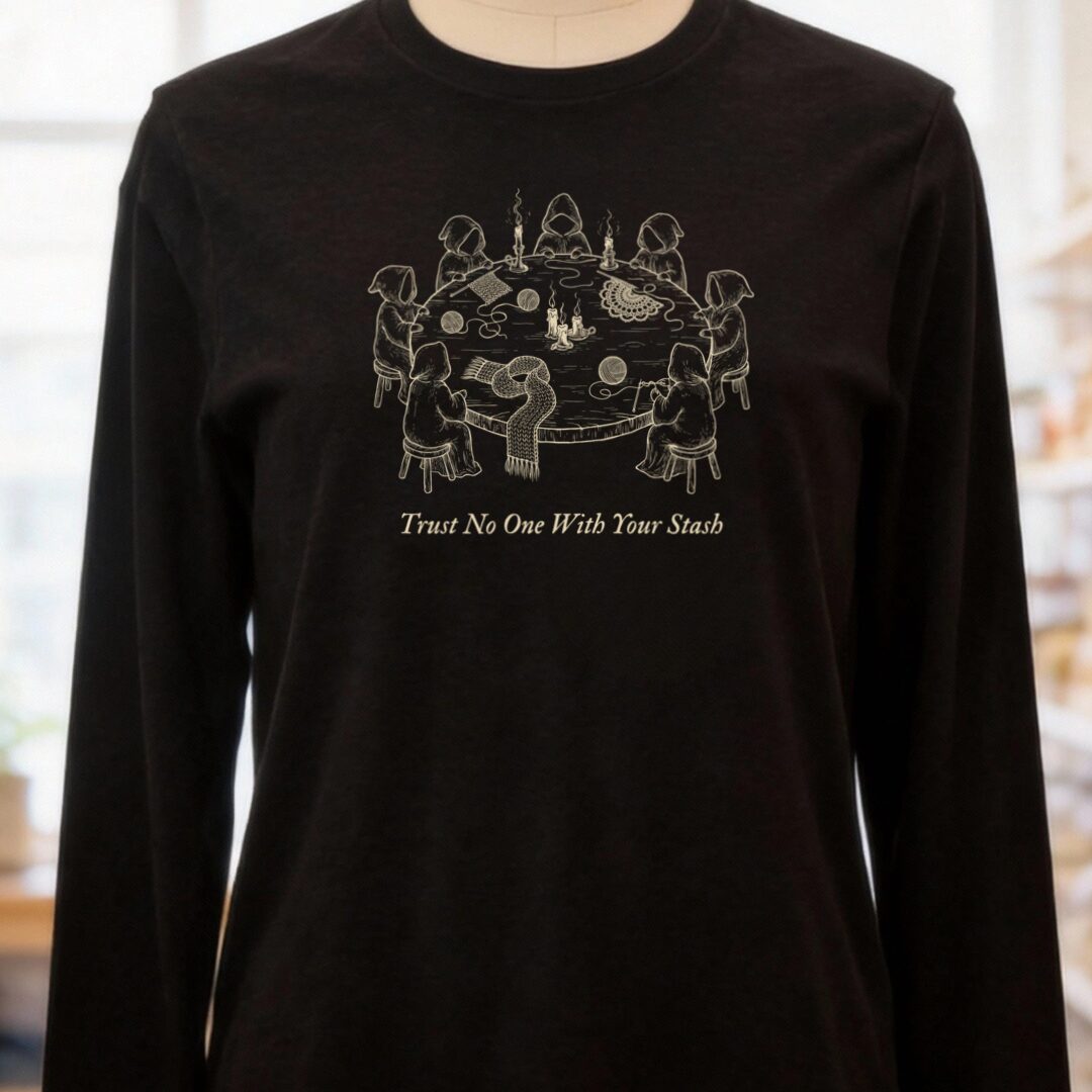 Trust No One Black Long Sleeve Tee.jpg
