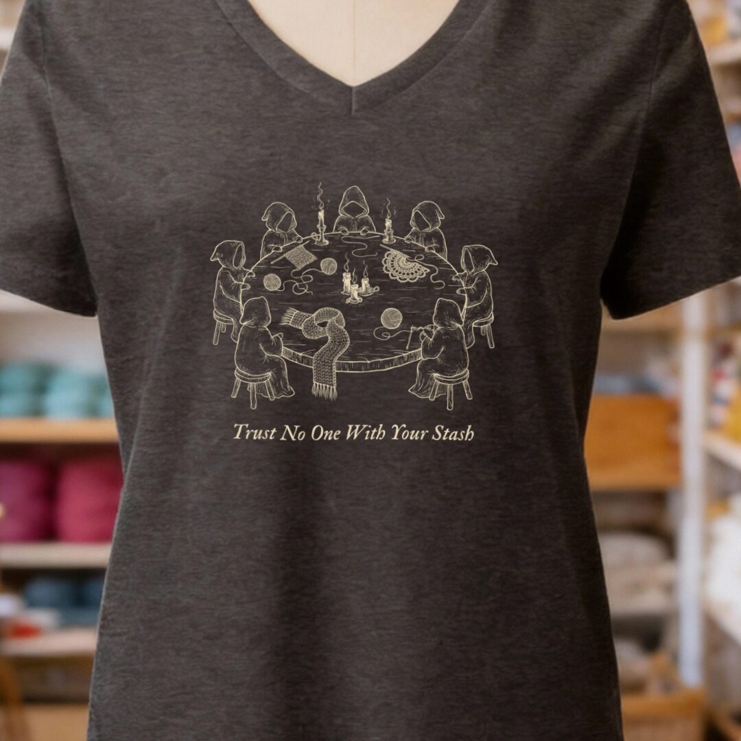 Trust No One Dark Grey V Neck.jpg