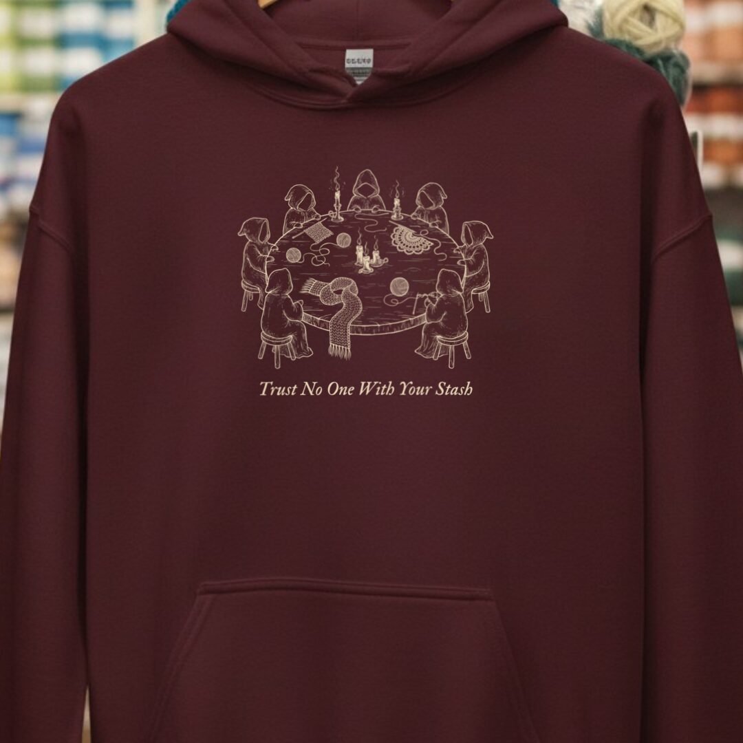 Trust No One Maroon Hoodie.jpg