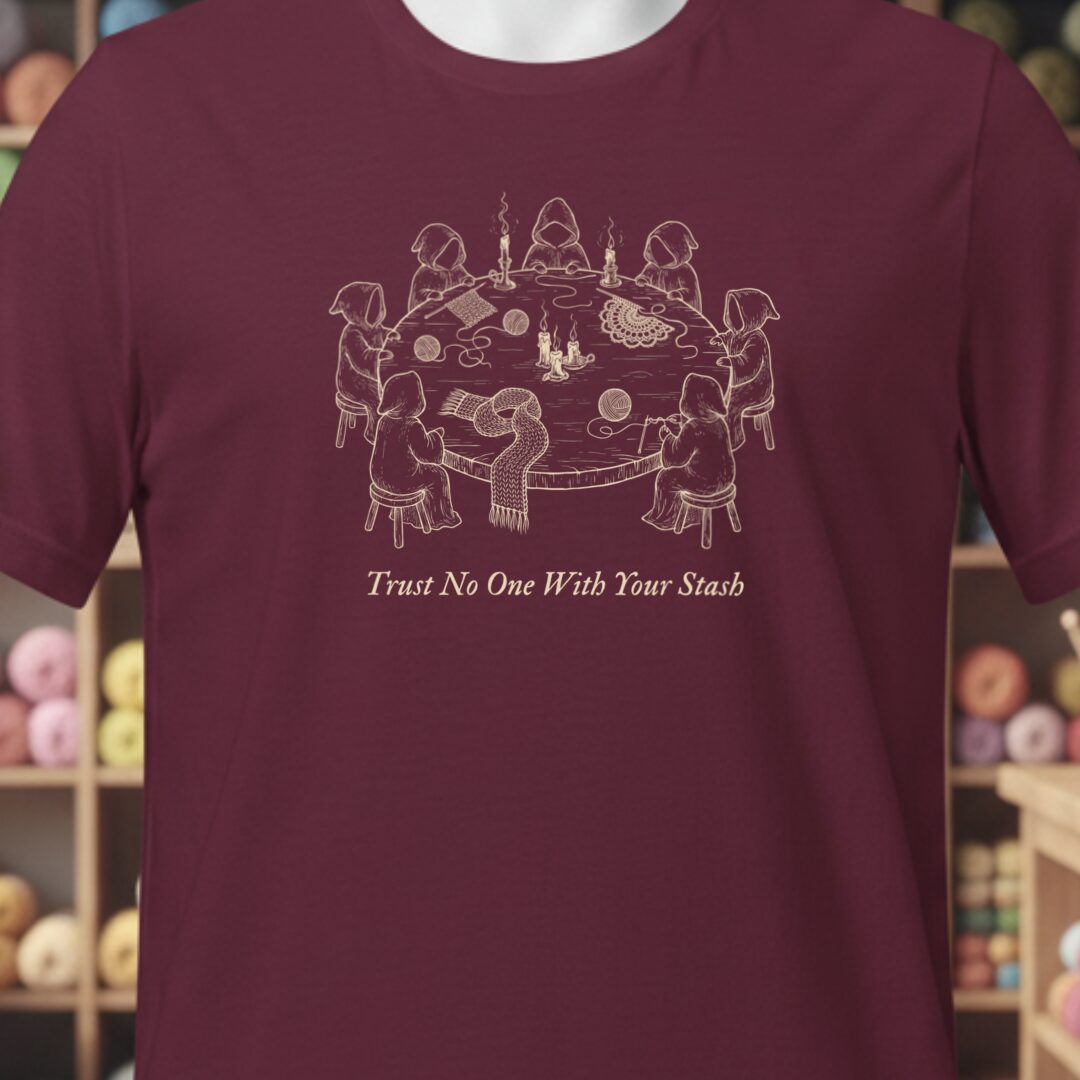 Trust No One Maroon T-Shirt.jpg