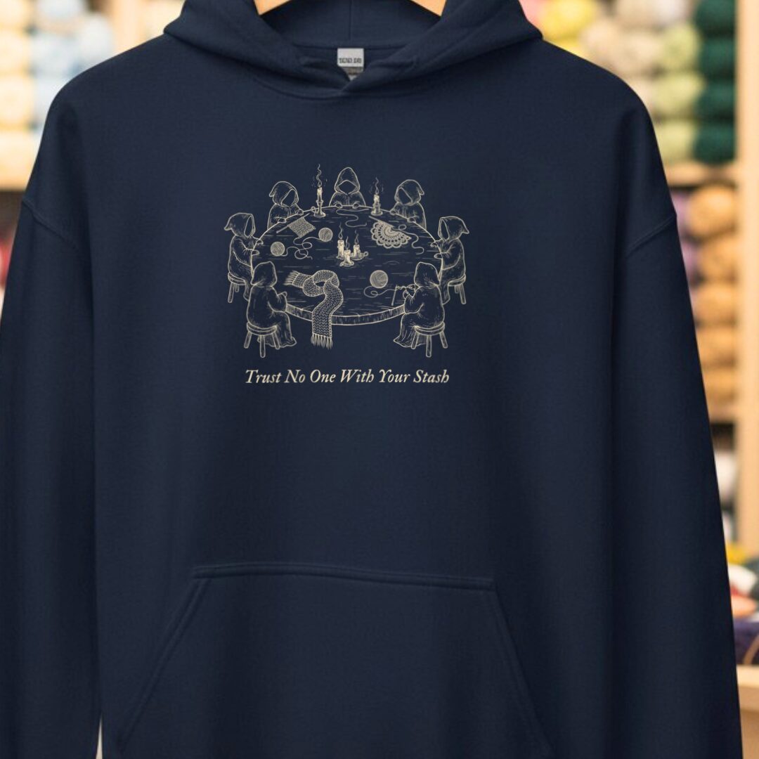 Trust No One Navy Hoodie.jpg