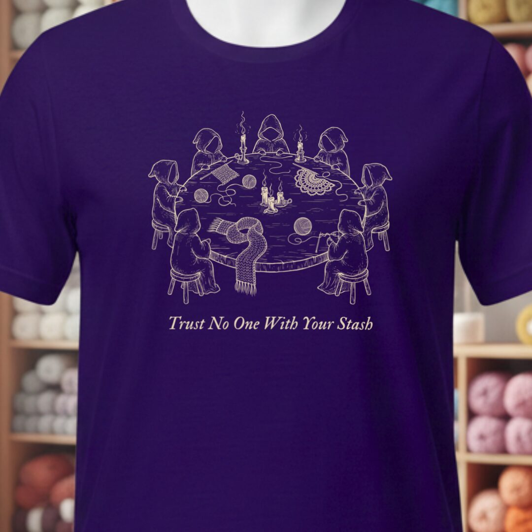 Trust No One Purple T-Shirt.jpg