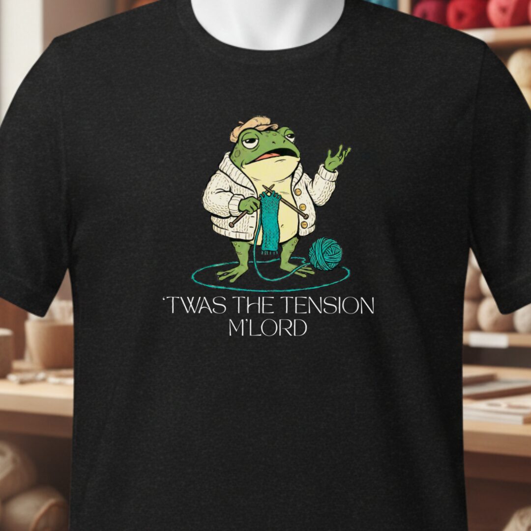 'Twas The Tension T-Shirt Black t-shirt