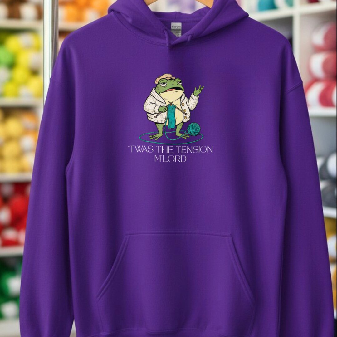 'Twas The Tension Purple Hoodie.jpg