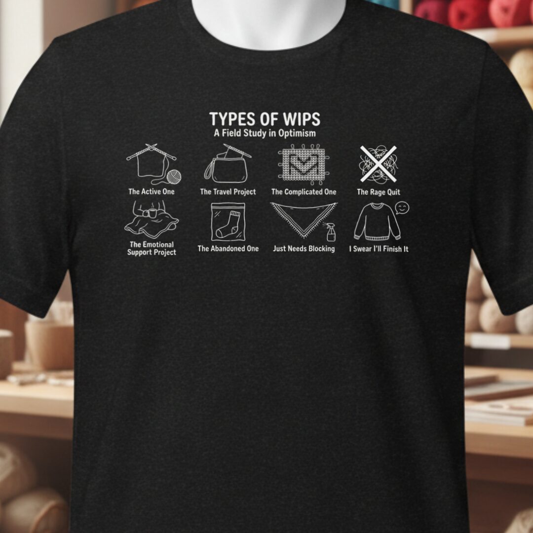 Types Of WIPs T-Shirt Black t-shirt