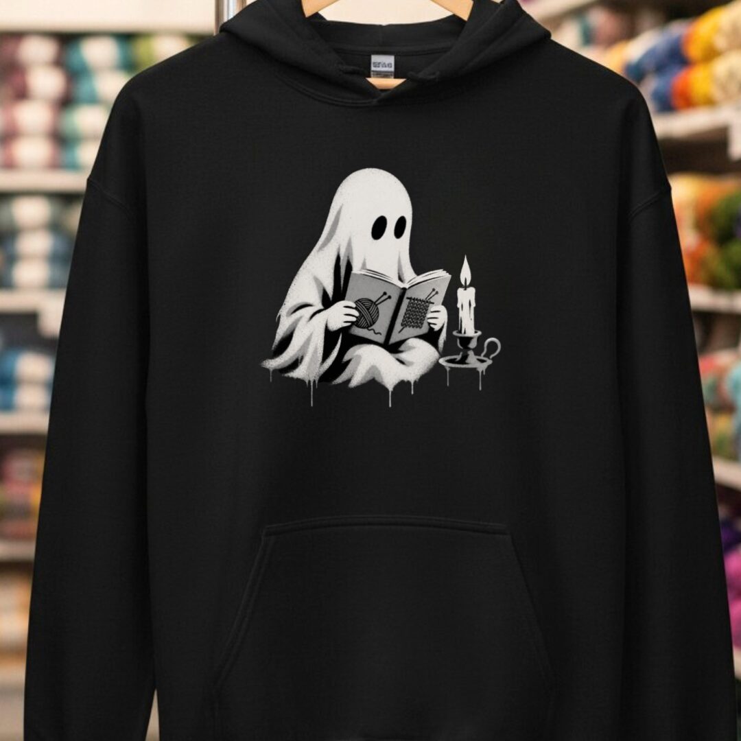 Unfinished Patterns Hoodie Black t-shirt