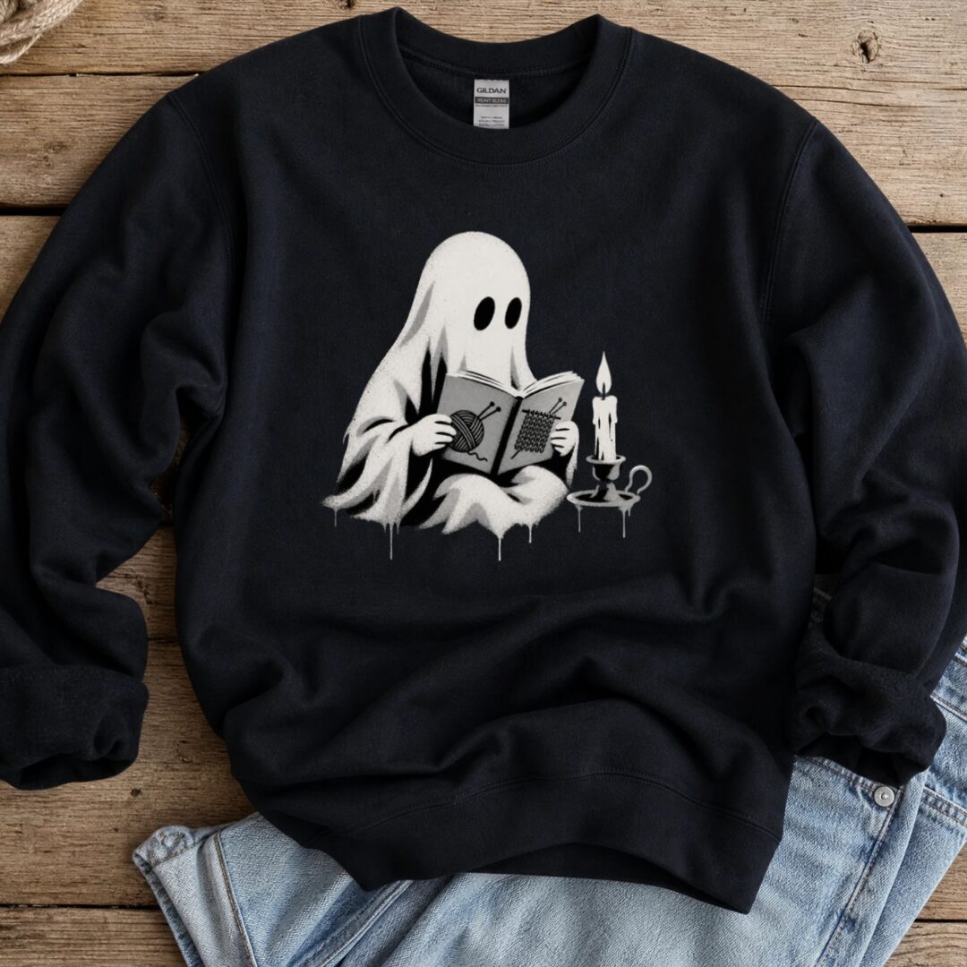 Unfinished Patterns Sweatshirt Black t-shirt