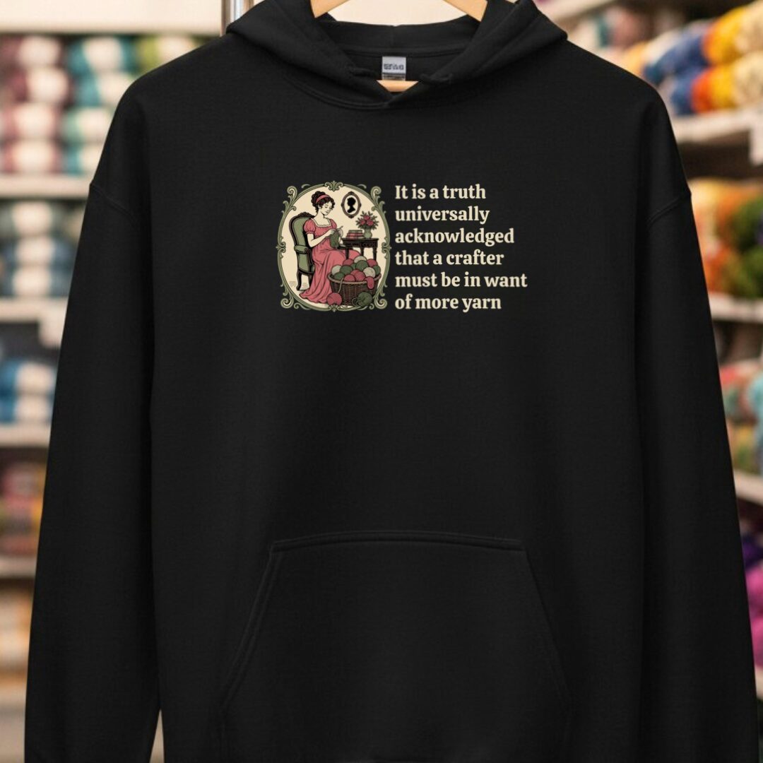 Universally Acknowledged Black Hoodie.jpg