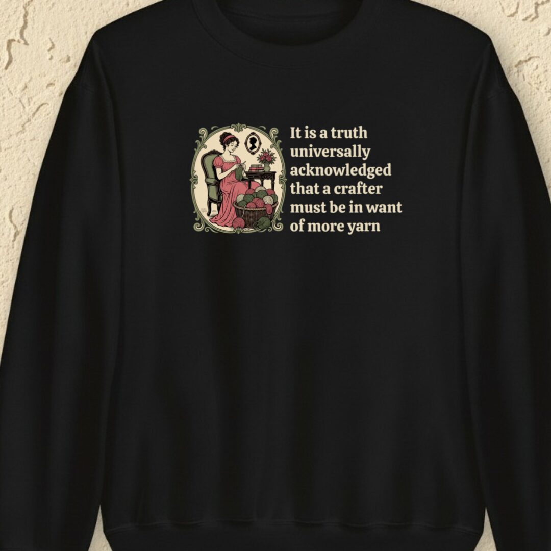 Universally Acknowledged Black Sweatshirt.jpg