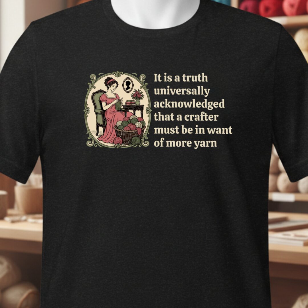 Universally Acknowledged Black T-Shirt.jpg